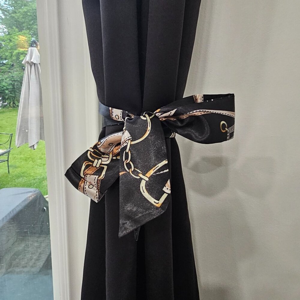 Skinny Scarf | Hand Bag, Neck Scarf (2 pieces) - Color Set #7 / Brand NEW - Picture 11 of 13